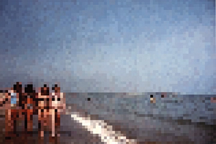 023_Four Girls On the Beach - merged layers -7in wide